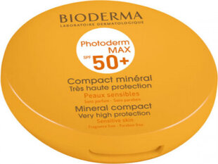 Kompaktinė pudra Bioderma Photoderm Max Compact Teinte Dorée Spf50+, 10g kaina ir informacija | Makiažo pagrindai, pudros | pigu.lt