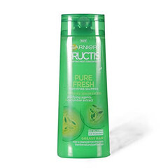 Plaukų šampūnas Garnier Fructis Pure Fresh, 400ml цена и информация | Шампуни | pigu.lt