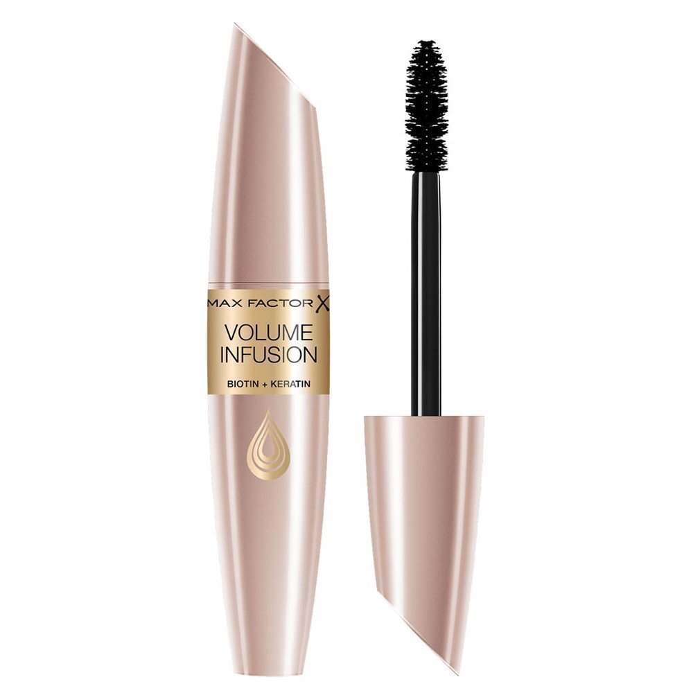 Blakstienų tušas Max Factor Volume Infusion, Black, 13.1 ml kaina ir informacija | Akių šešėliai, pieštukai, blakstienų tušai, serumai | pigu.lt