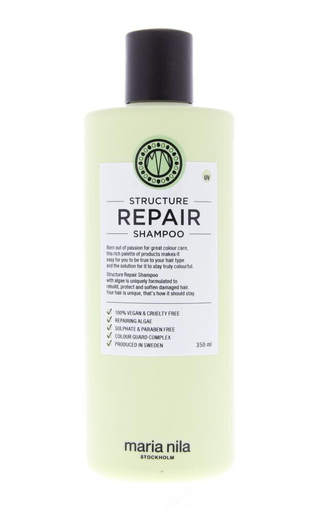 Atstatomasis plaukų šampūnas Maria Nila Structure Repair, 350 ml kaina ir informacija | Šampūnai | pigu.lt