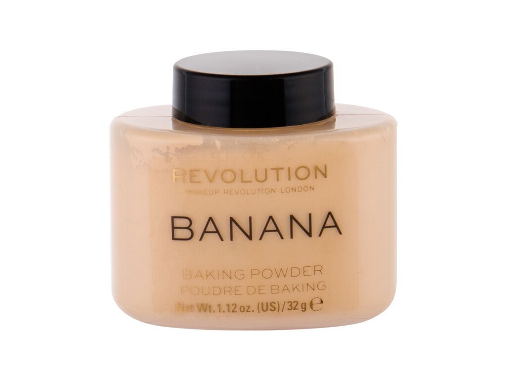 Biri pudra Makeup Revolution Baking Powder Banana, 32 g цена и информация | Makiažo pagrindai, pudros | pigu.lt