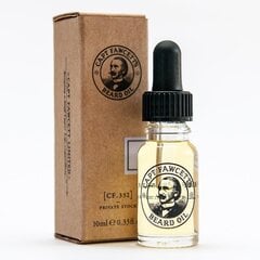 Масло для ухода за бородой Captain Fawcett Private Stock 10 мл цена и информация | Косметика и средства для бритья | pigu.lt