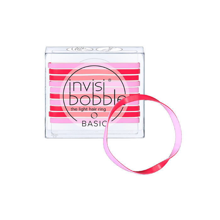 Silikoninės gumytės plaukams Invisibobble Basic Jelly Twist 10 vnt. цена и информация | Plaukų aksesuarai | pigu.lt