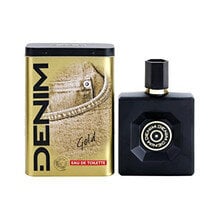 Туалетная вода Denim Gold EDT для мужчин, 100 мл цена и информация | Мужские духи | pigu.lt