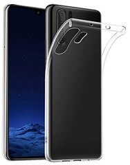 Swissten Clear Jelly Back Case 0.5 mm Silicone Case for Huawei P30 Pro Transparent kaina ir informacija | Telefono dėklai | pigu.lt