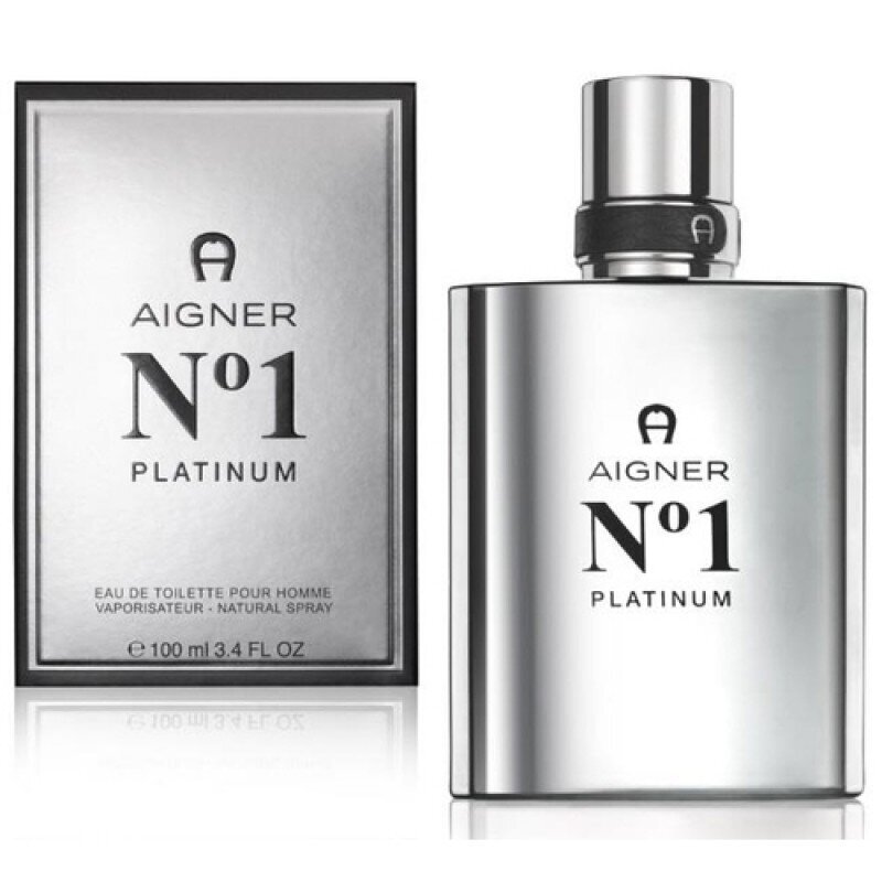 Tualetinis vanduo Aigner Parfums Aigner No.1 Platinum EDT vyrams, 100ml kaina ir informacija | Kvepalai vyrams | pigu.lt