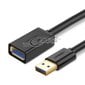 Ugreen US129 prailginimo laidas USB 3.0, 3 m, juodas kaina ir informacija | Adapteriai, USB šakotuvai | pigu.lt