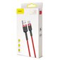 Kabelis Baseus USB Nylon Braided Wire Usb / Usb-C Qc3.0 2A 3m, raudonas CATKLF-U09 kaina ir informacija | Laidai telefonams | pigu.lt