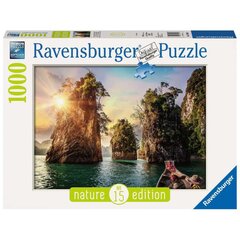 Dėlionė Ravensburger Trys uolos Cheow, Tailandas, 1000 d., 13968 kaina ir informacija | Dėlionės (puzzle) | pigu.lt