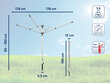 Leifheit lauko džiovyklė LinoLift 500 (50 m) цена и информация | Skalbinių džiovyklos ir aksesuarai | pigu.lt