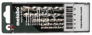 Сверла по бетону Metabo, 5 шт цена и информация | Механические инструменты | pigu.lt