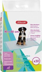 Пеленки Zolux 90x60 см, 30 штук цена и информация | Средства для дрессировки собак | pigu.lt
