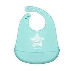 Canpol Babies силиконового слюнявчик с карманом Pastel, 74/024 цена и информация | Слюнявчики | pigu.lt