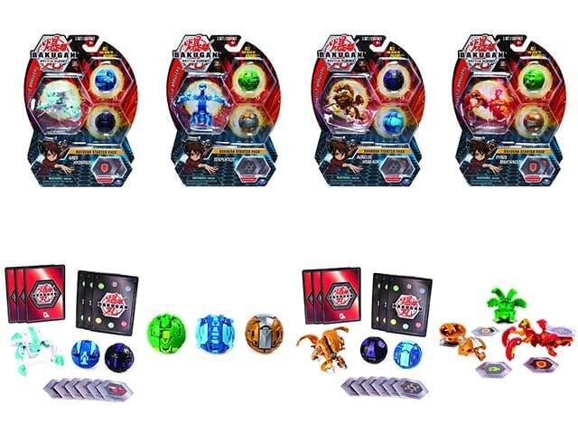 Pradedančiojo rinkinys Bakugan, 6045144 цена и информация | Žaislai berniukams | pigu.lt