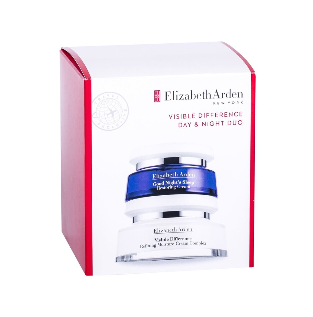 Rinkinys Elizabeth Arden Visible Difference: dieninis kremas 100 ml + naktinis kremas 50 ml kaina ir informacija | Veido kremai | pigu.lt