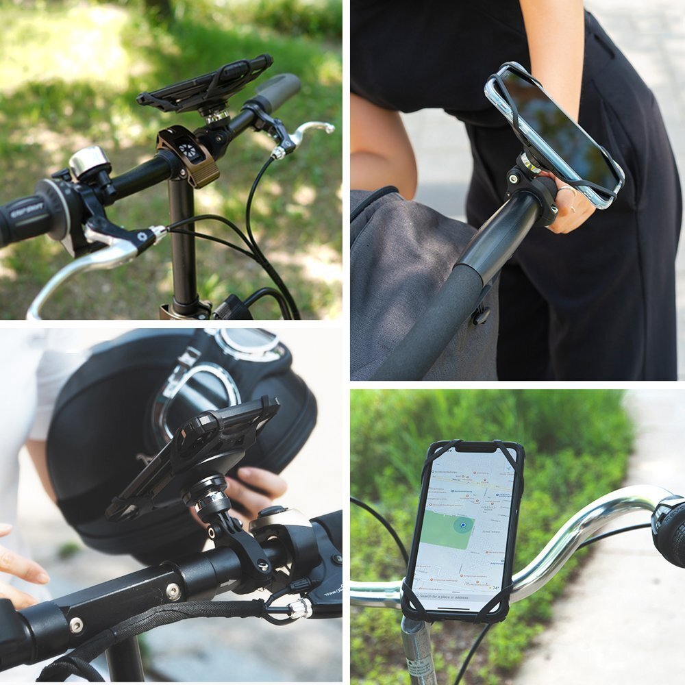 Laikiklis telefonams Ringke Spider Grip Mount Bike 4-6" ACSG0001 цена и информация | Telefono laikikliai | pigu.lt