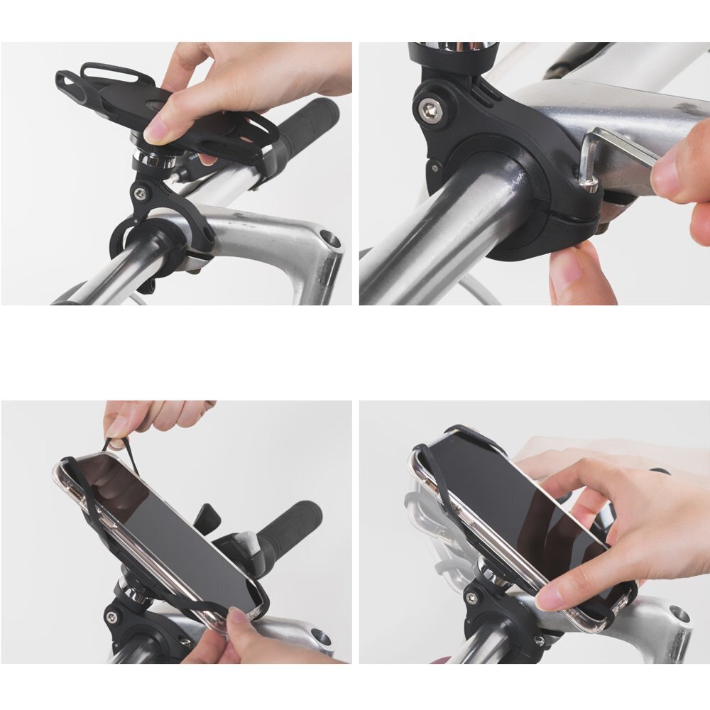 Laikiklis telefonams Ringke Spider Grip Mount Bike 4-6" ACSG0001 цена и информация | Telefono laikikliai | pigu.lt