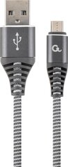 CABLE USB2 TO MICRO-USB 1M/CC-USB2B-AMMBM-1M-WB2 GEMBIRD kaina ir informacija | Kabeliai ir laidai | pigu.lt