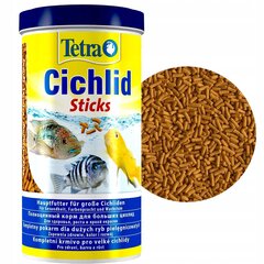 Maistas žuvims Tetra Cichlid Sticks, 1000 ml kaina ir informacija | Maistas žuvims | pigu.lt