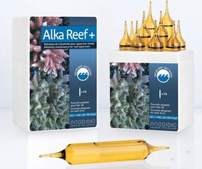 Добавка KH для морского наноаквариума Prodibio Alka Reef+, 10 шт. цена и информация | Аквариумы и оборудование | pigu.lt