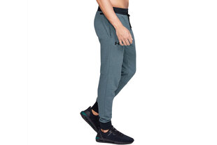 Sportinės kelnės vyrams Under Armour Unstoppable 2X Knit Jogger M 1320725 073 50022, pilkos kaina ir informacija | Sportinė apranga vyrams | pigu.lt