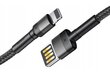 Kabelis Baseus USB 2.0 - Lightning, 1m CALKLF-GG1 kaina ir informacija | Kabeliai ir laidai | pigu.lt