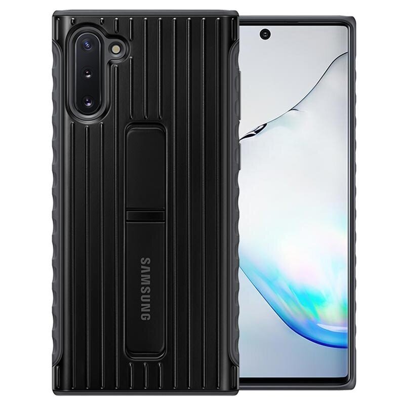 "Samsung Note 10" apsauginis nuolatinis dangtelis EF-RN970CB juodas kaina ir informacija | Telefono dėklai | pigu.lt