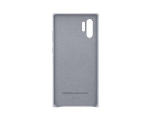 Samsung Leather Cover, skirtas Galaxy Note10+, pilkas kaina ir informacija | Telefono dėklai | pigu.lt