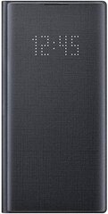 "Samsung Galaxy Note 10 LED View" dangtelis EF-NN970PB juodas kaina ir informacija | Telefono dėklai | pigu.lt