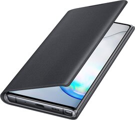 "Samsung Galaxy Note 10 LED View" dangtelis EF-NN970PB juodas kaina ir informacija | Telefono dėklai | pigu.lt