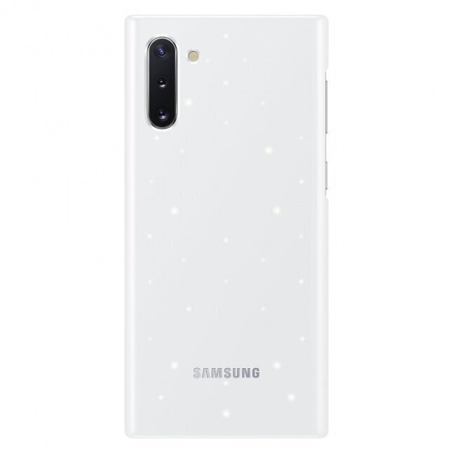 "Samsung Galaxy Note 10 LED View" dangtelis EF-KN970CW, baltas kaina ir informacija | Telefono dėklai | pigu.lt
