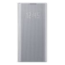 "Samsung Galaxy Note 10 LED View" dangtelis EF-NN970PS sidabrinis kaina ir informacija | Telefono dėklai | pigu.lt