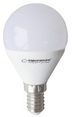 Esperanza Led Light lemputė G45 E14 6W ELL152 цена и информация | Электрические лампы | pigu.lt