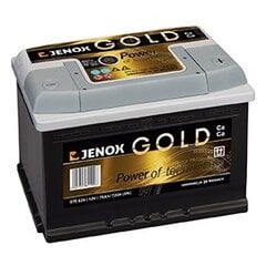 Аккумулятор Jenox Gold 77AH 770A цена и информация | Аккумуляторы | pigu.lt