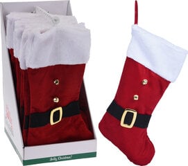 Рождественский носок для подарков 46 см цена и информация | Рождественские украшения | pigu.lt