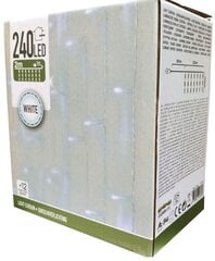 Гирлянда - занавес, 240 LED цена и информация | Гирлянды | pigu.lt