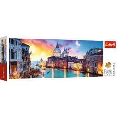 Панорамный Пазл Trefl Гранд-канал в Венеции, 1000 деталей цена и информация | Пазлы | pigu.lt