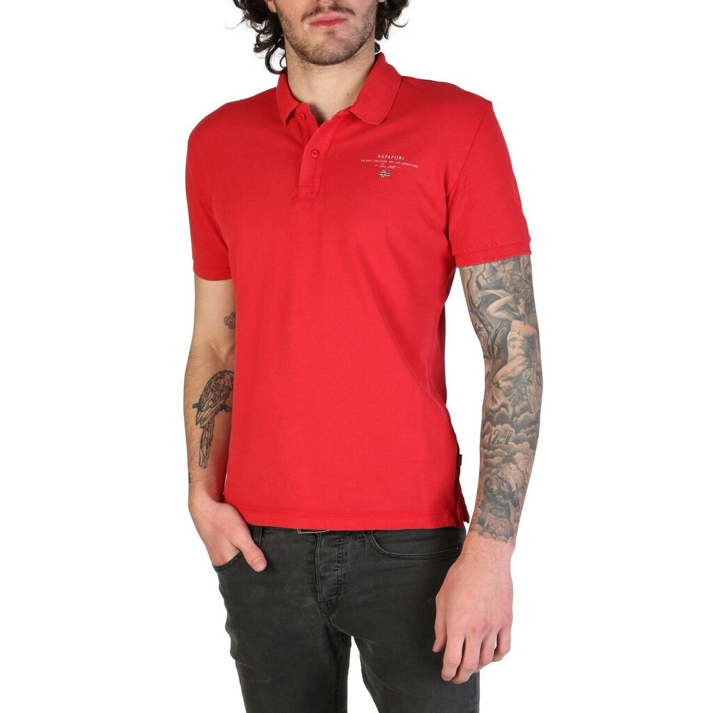 Vyriški polo marškinėliai Napapijri - ELBAS-2_N0YIJ5 14797 kaina ir informacija | Vyriški marškinėliai | pigu.lt