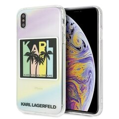 Чехол для телефона Karl Lagerfeld KLHCI65IRKD iPhone Xs Max hardcase Kalifornia Dreams цена и информация | Чехлы для телефонов | pigu.lt