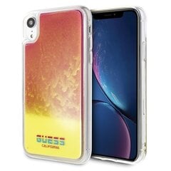 Guess GUHCI61GLCPI, skirtas iPhone Xr, rožinis kaina ir informacija | Telefono dėklai | pigu.lt