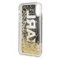 Telefono dėklas Karl Lagerfeld KLHCPXKAGBK iPhone X/Xs black Karl logo Glitter kaina ir informacija | Telefono dėklai | pigu.lt