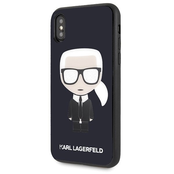 Telefono dėklas Karl Lagerfeld KLHCPXDLFKBK iPhone X/Xs цена и информация | Telefono dėklai | pigu.lt