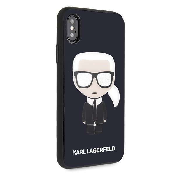 Telefono dėklas Karl Lagerfeld KLHCPXDLFKBK iPhone X/Xs цена и информация | Telefono dėklai | pigu.lt