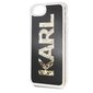 Telefono dėklas Karl Lagerfeld KLHCI8KAGBK iPhone 7 / 8 / SE2 / SE3 black Karl logo Glitter kaina ir informacija | Telefono dėklai | pigu.lt