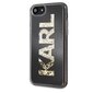 Telefono dėklas Karl Lagerfeld KLHCI8KAGBK iPhone 7 / 8 / SE2 / SE3 black Karl logo Glitter kaina ir informacija | Telefono dėklai | pigu.lt