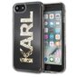 Telefono dėklas Karl Lagerfeld KLHCI8KAGBK iPhone 7 / 8 / SE2 / SE3 black Karl logo Glitter kaina ir informacija | Telefono dėklai | pigu.lt