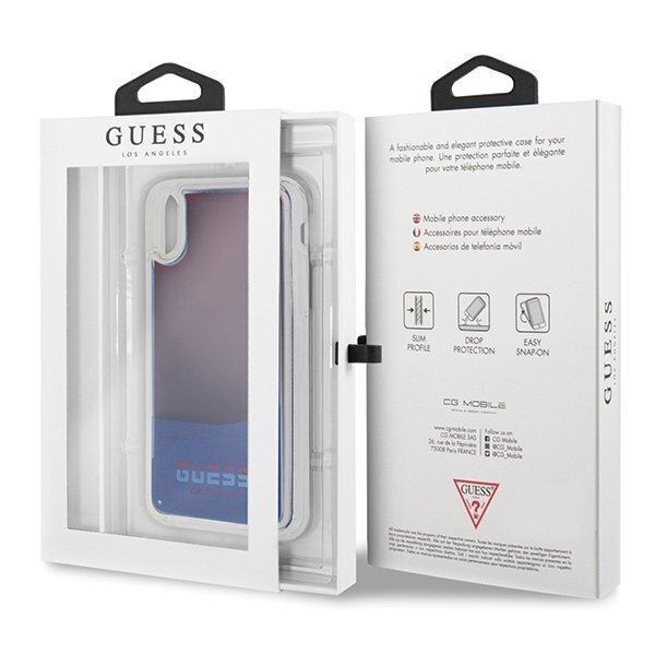 Telefono dėklas Guess GUHCPXGLCRE iPhone X/Xs kaina ir informacija | Telefono dėklai | pigu.lt