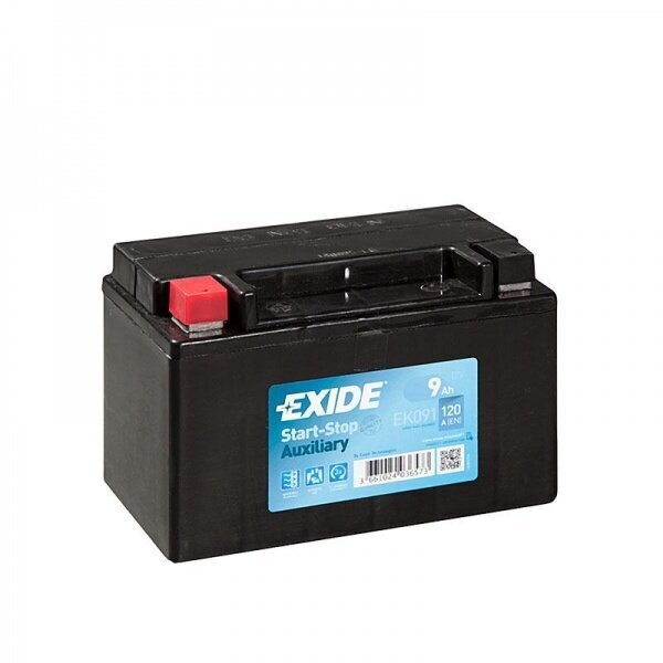 Akumuliatorius EXIDE 9 Ah 120 A EN kaina ir informacija | Akumuliatoriai | pigu.lt