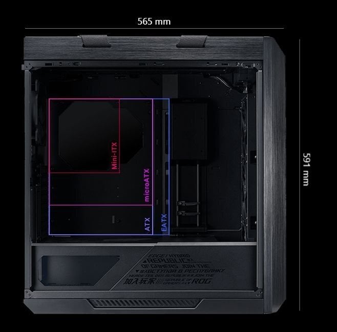 ASUS ROG STRIX HELIOS GX601 цена и информация | Korpusai | pigu.lt