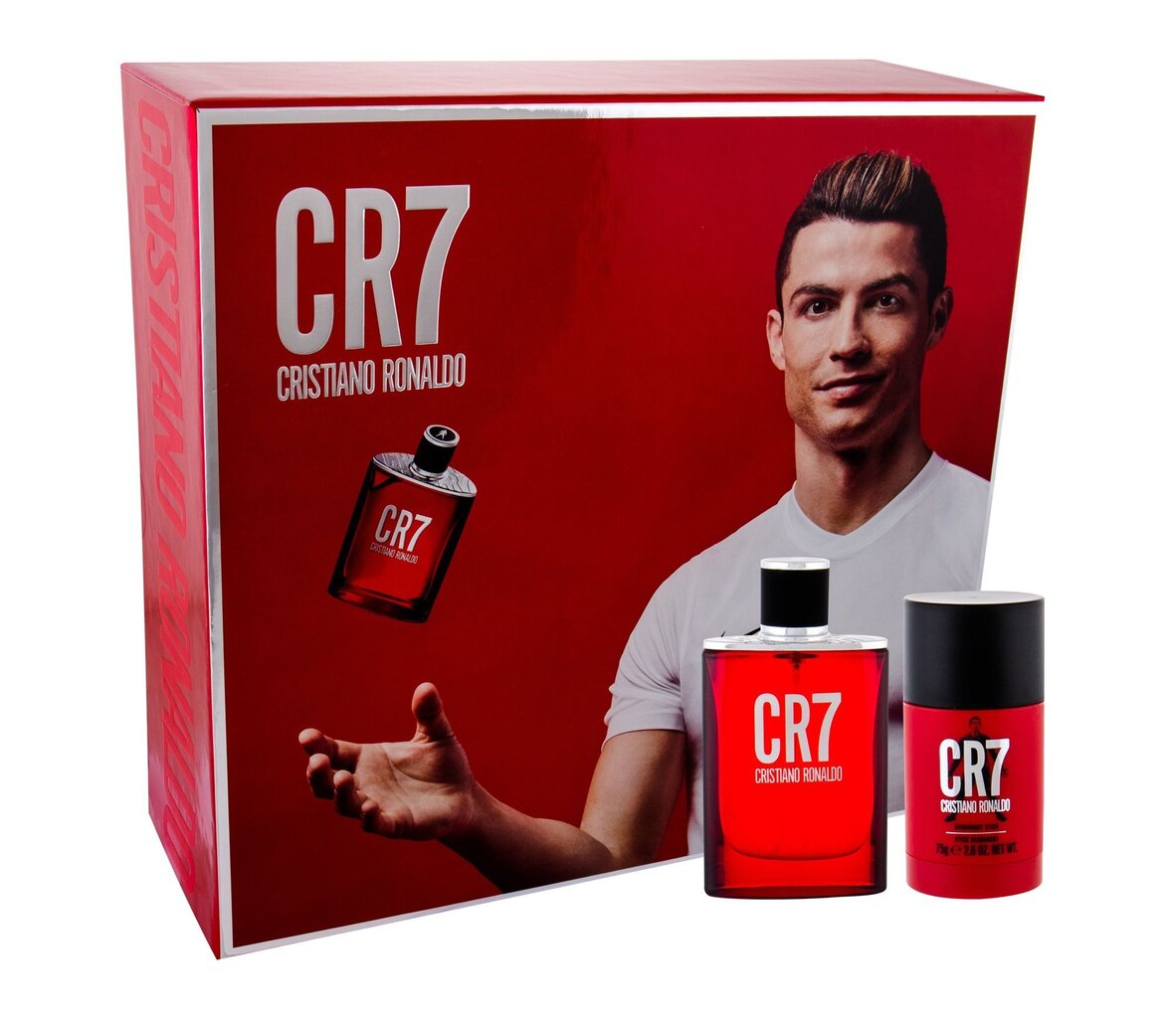 Rinkinys Cristiano Ronaldo CR7 vyrams: tualetinis vanduo EDT 50 ml + pieštukinis dezodotorantas 75 ml цена и информация | Kvepalai vyrams | pigu.lt